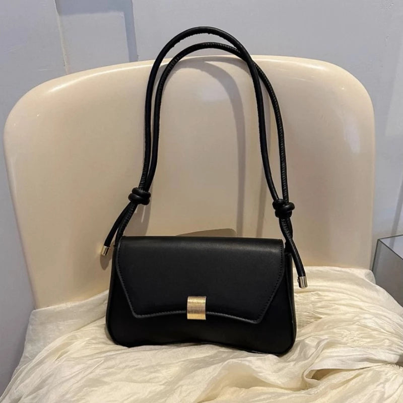 2026 New Women's Stylish Girly Single Shoulder Bag with Super High-End Feel Vintage