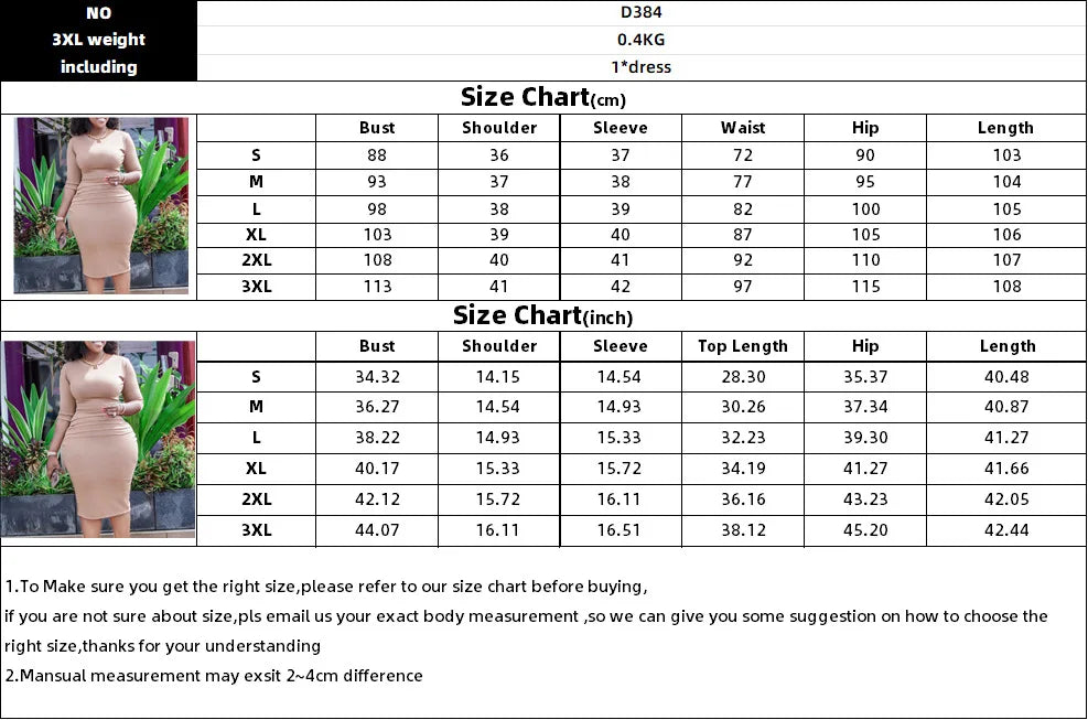 Luxe Slim Fit Midi Dress – 3/4 Sleeve O-Neck Office Dress
