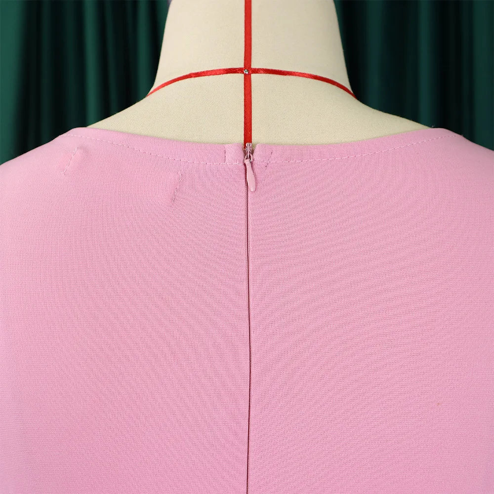 Sheath Dress Round Collar Half Sleeve  @Summer 2026