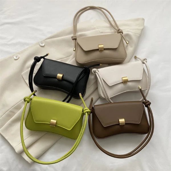 2026 New Women's Stylish Girly Single Shoulder Bag with Super High-End Feel Vintage