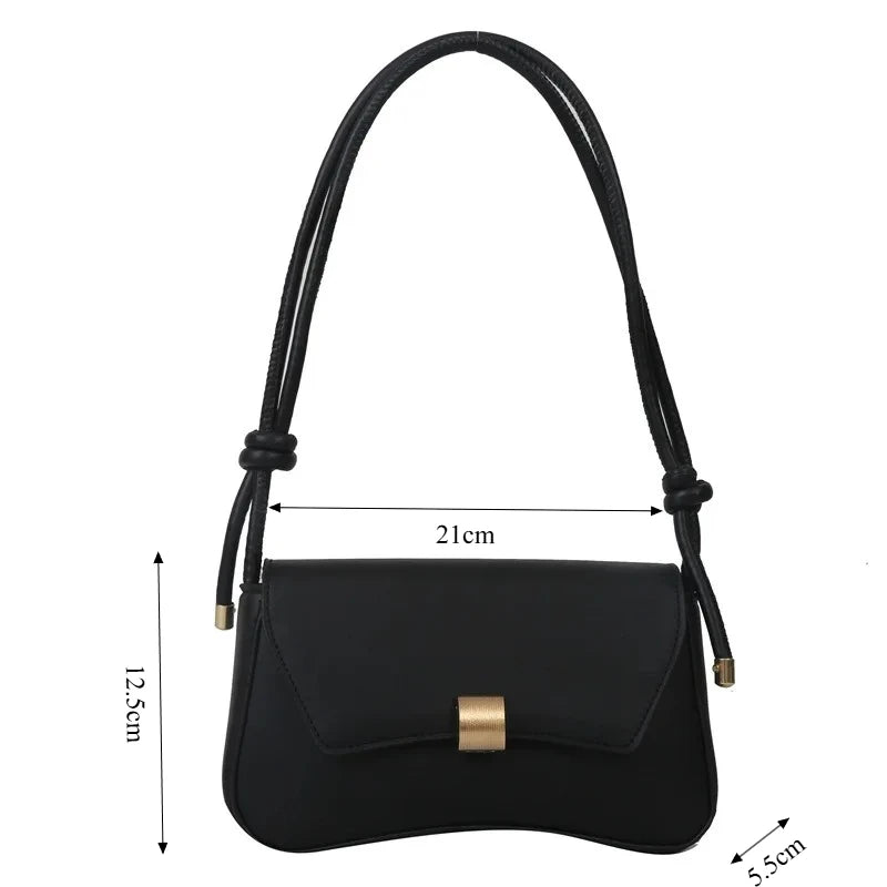 2026 New Women's Stylish Girly Single Shoulder Bag with Super High-End Feel Vintage