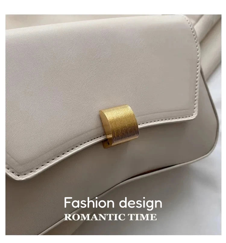 2026 New Women's Stylish Girly Single Shoulder Bag with Super High-End Feel Vintage