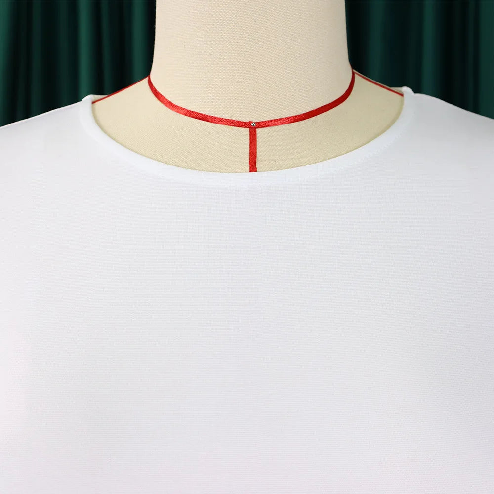 Sheath Dress Round Collar Half Sleeve  @Summer 2026