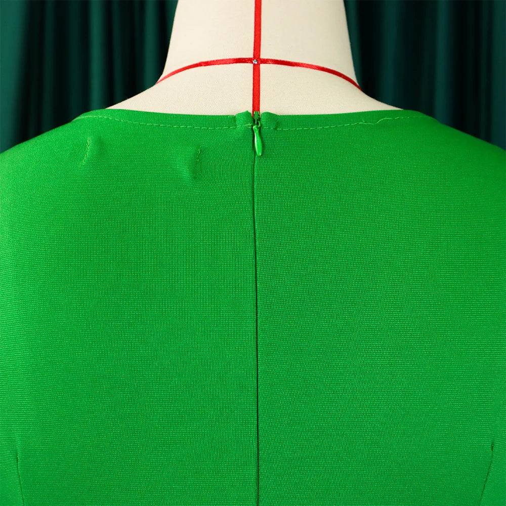 Sheath Dress Round Collar Half Sleeve  @Summer 2026